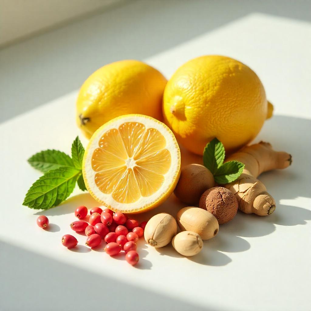 Lemon, pink pepper, ginger and walnut represent the olfactory notes of the perfume.