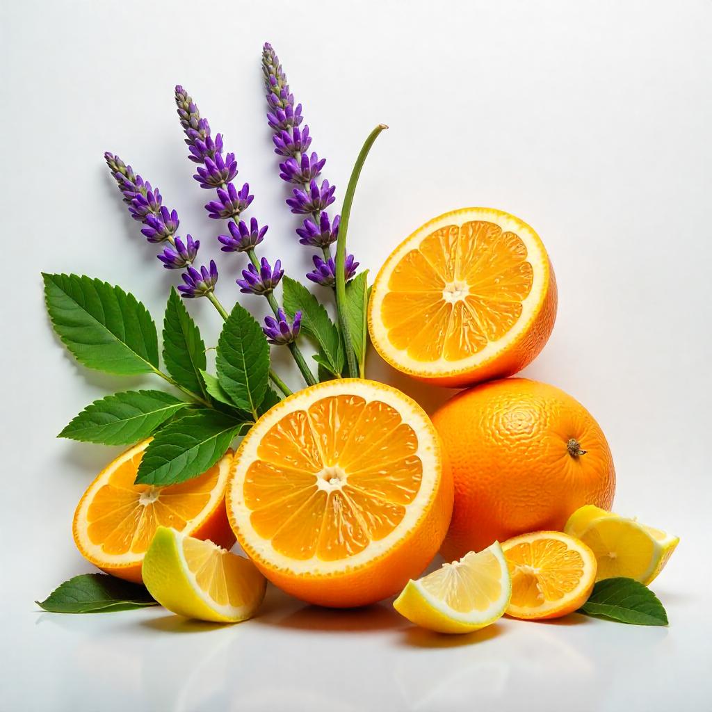 Mandarin, lemon and lavender represent the olfactory notes of the perfume.