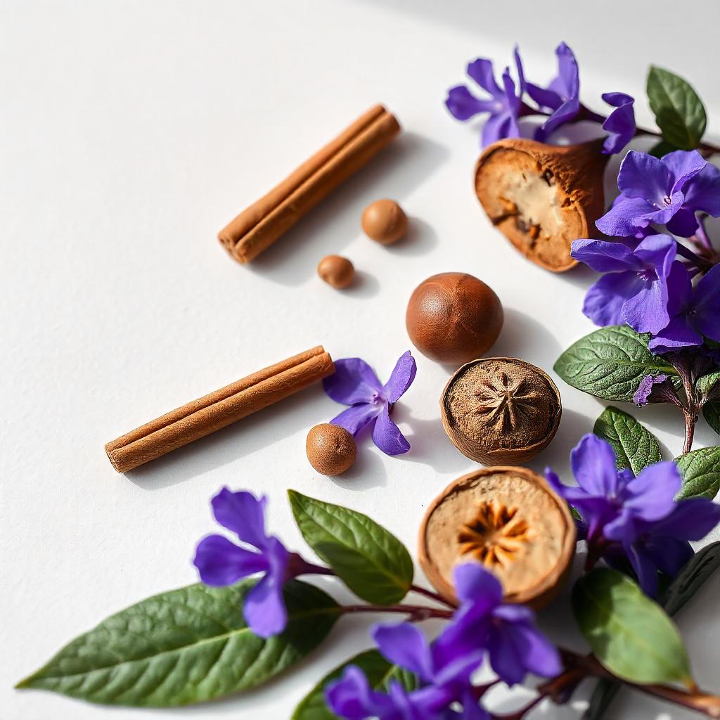 Lavender, walnut and wood represent the olfactory notes of the perfume.