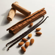 Zero, almond and vanilla represent the olfactory notes of the perfume.