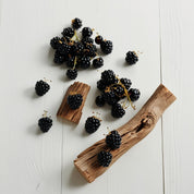 Wood and blackcurrant represent the olfactory notes of the perfume.