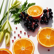 Mandarin, pink pepper and blackcurrant represent the olfactory notes of the perfume.